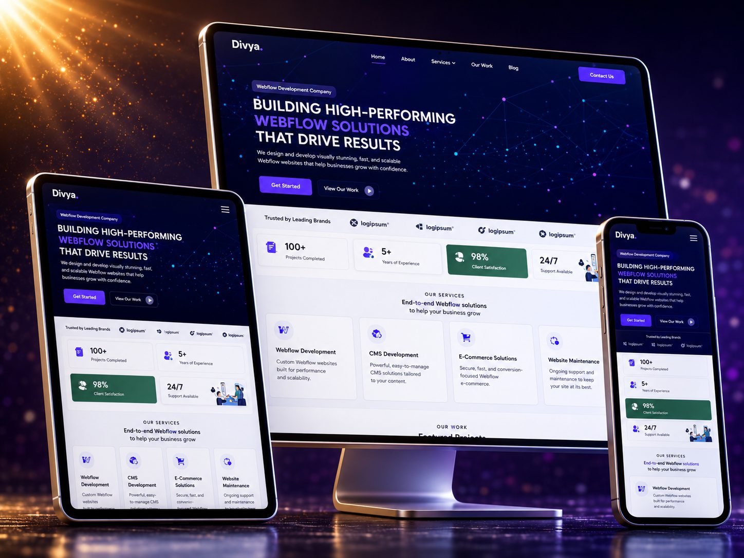 Webflow Website