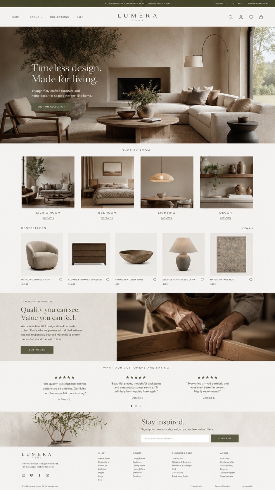 Auto scrolling premium website demo