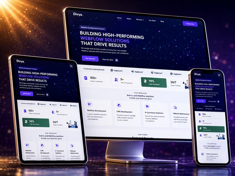 Webflow Website